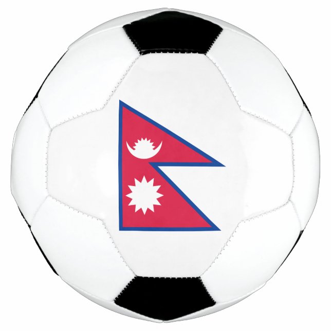 Bola De Futebol Bandeira do Nepal (Frente)