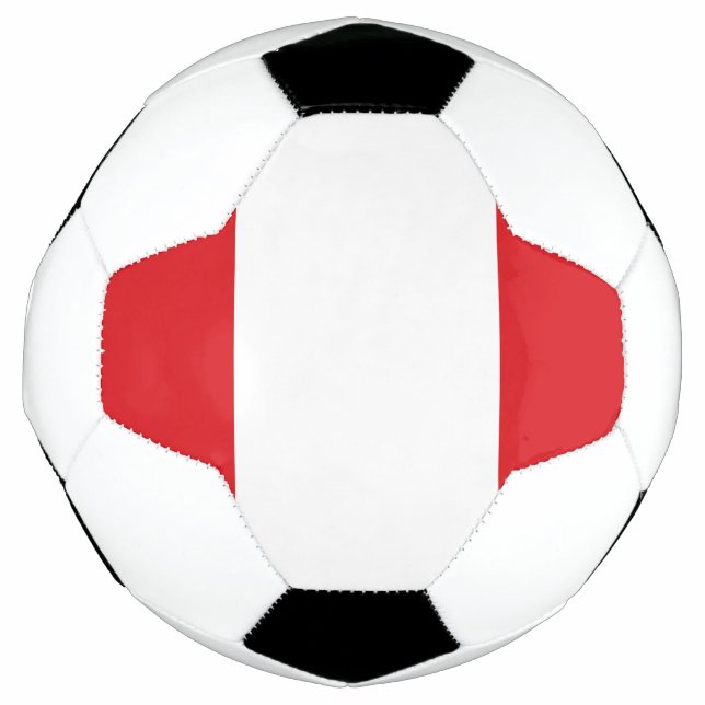 Bola De Futebol Bandeira do Peru (Frente)