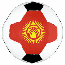 Bola De Futebol Bandeira do Quirguistão