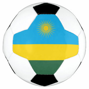 Bola De Futebol Bandeira do Ruanda