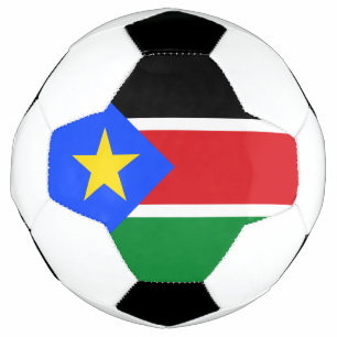 Bola De Futebol Bandeira do Sudão do Sul