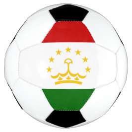 Bola De Futebol Bandeira do Tajiquistão