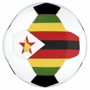 Bola De Futebol Bandeira do Zimbabué