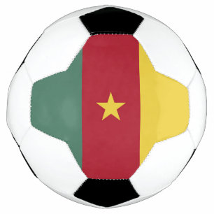 Bola De Futebol Bandeira dos Camarões