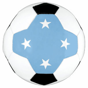 Bola De Futebol Bandeira dos Estados Federados da Micronésia