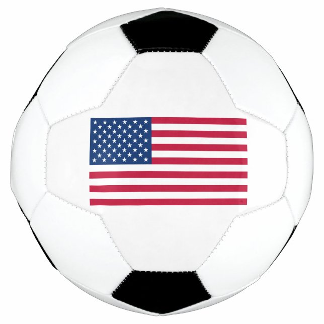 Bola De Futebol Bandeira dos Estados Unidos da América (Frente)