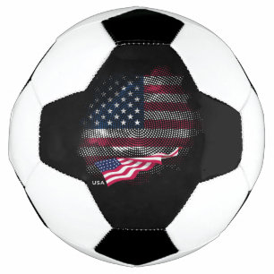Bola De Futebol bandeira dos EUA