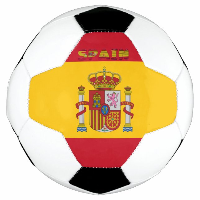 Bola De Futebol bandeira espanhola (Frente)