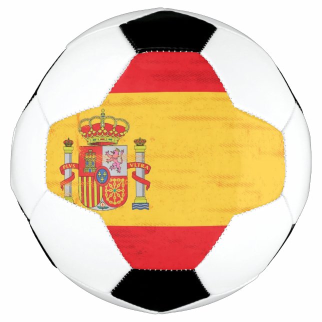 Bola De Futebol Bandeira espanhola (Frente)