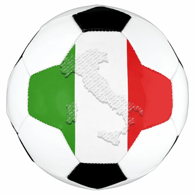 Bola De Futebol Bandeira italiana (Frente)
