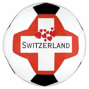 Bola De Futebol Bandeira nacional suiça SOCCER BALL