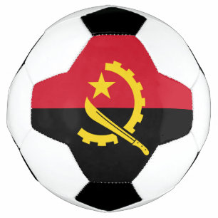 Bola De Futebol Bandeira Patriótica Angolana