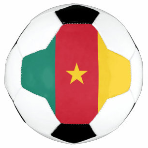 Bola De Futebol Bandeira Patriótica do Camarões