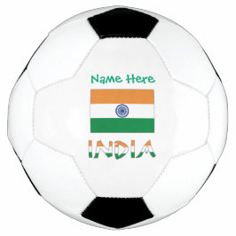 Bola De Futebol Bandeira Personalizada da Índia
