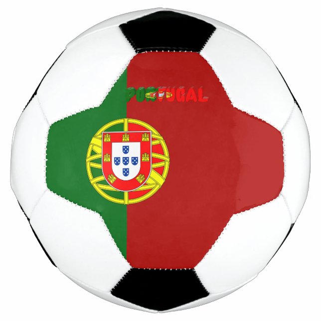 Bola De Futebol bandeira portuguesa (Frente)