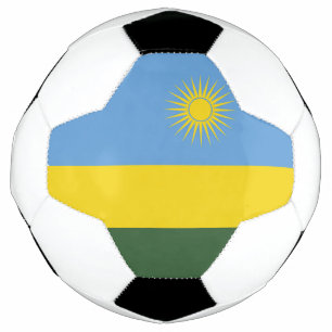 Bola De Futebol Bandeira Ruanda