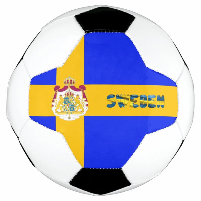 Bola De Futebol Bandeira sueca (Frente)