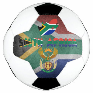 Bola De Futebol Bandeira sul-africana