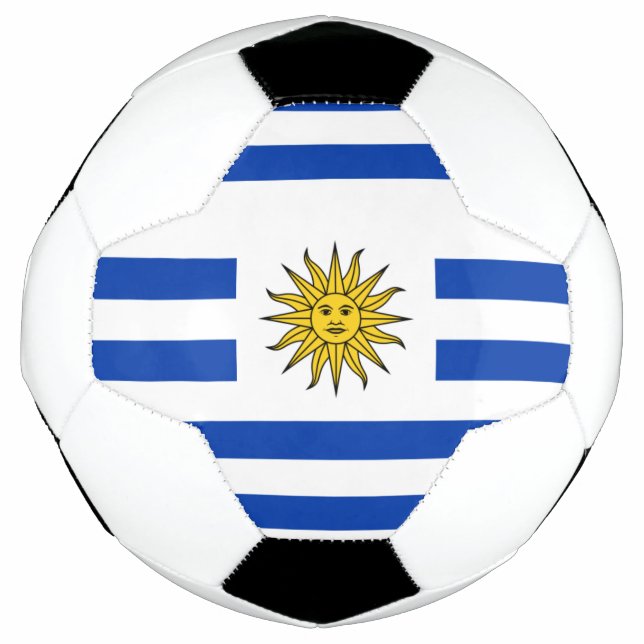 Bola De Futebol bandeira uruguiana (Frente)