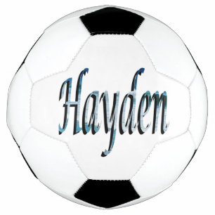 Bola De Futebol Beachy Hayden Name, Soccerball