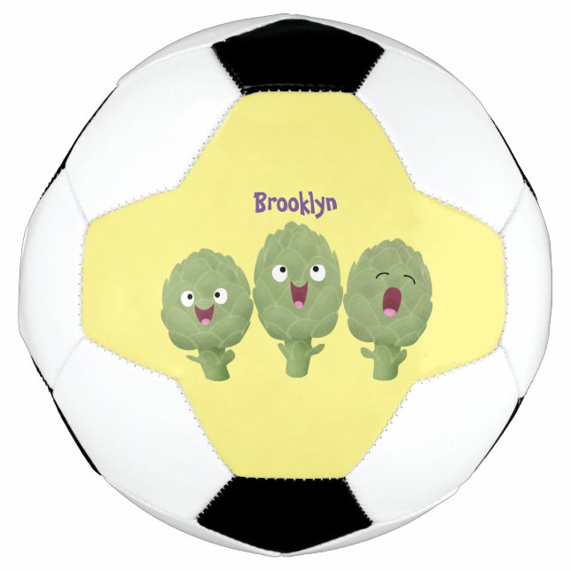 Bola De Futebol Bela canção de alcachofras (Frente)