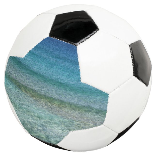 Bola De Futebol Belo Mar de Caribe Calmo (Três quartos)