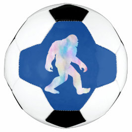 Bola De Futebol Bigfoot Aquarela