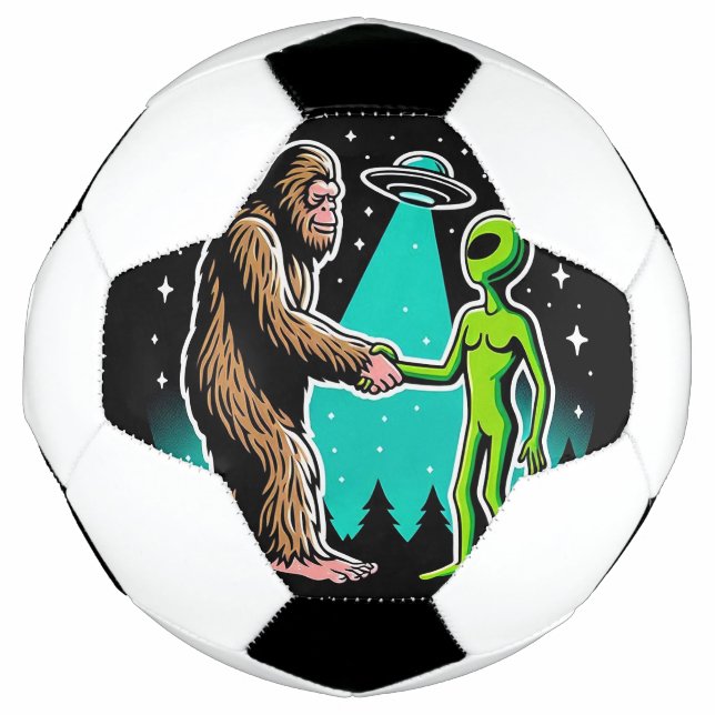 Bola De Futebol Bigfoot responde à Alienígena (Frente)
