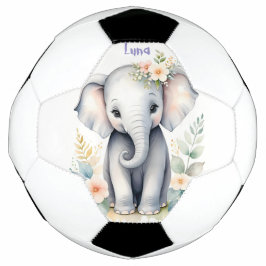 Bola De Futebol Blooming Baby Elephant