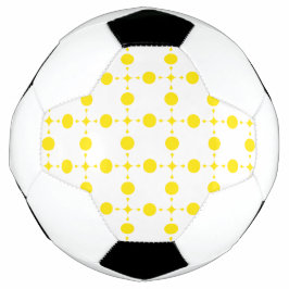 Bola De Futebol Bolinhas amarelas, padrão de Bolinhas, pontos, pon