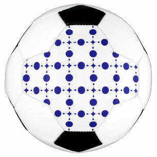 Bola De Futebol Bolinhas Azuis marinho, Padrão de Bolinhas, Pontos