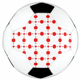 Bola De Futebol Bolinhas Vermelhas, Padrão de Bolinhas, Pontos, Po