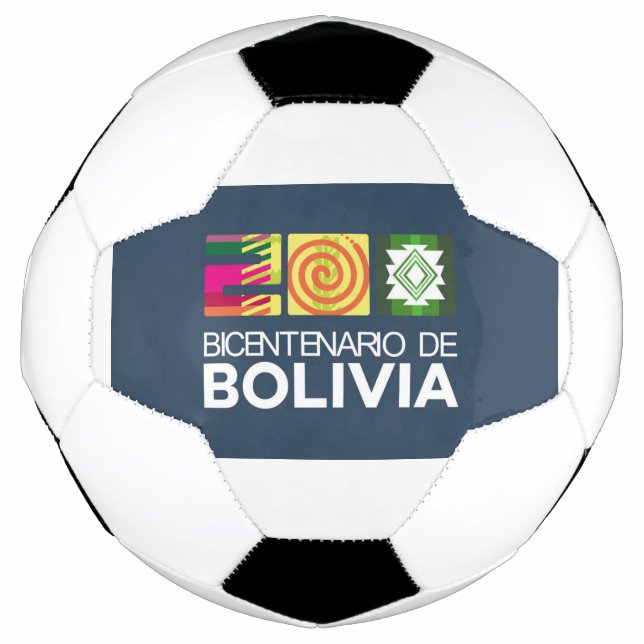 Bola De Futebol Bolívia 200 años libres (Frente)
