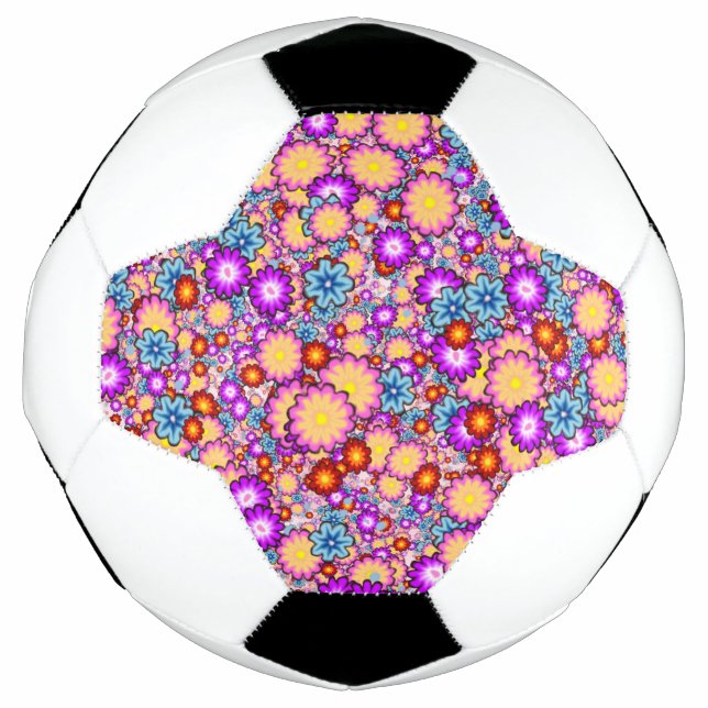 Bola De Futebol bomba floral1 (Frente)