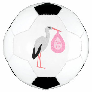 Bola De Futebol Bonito Tempestade de Bebê Rosa