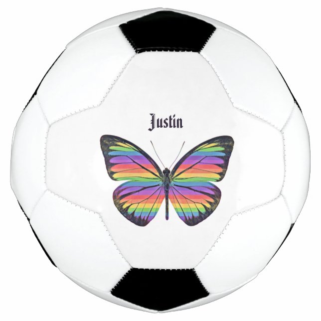 Bola de Futebol Borboleta Amada (Frente)