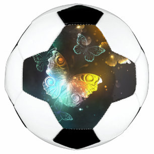 Bola De Futebol Borboletas luminosas e borboletas noturnas