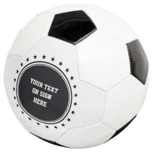 Bola De Futebol Botão e estrelas preto + seu backgr. & ideias