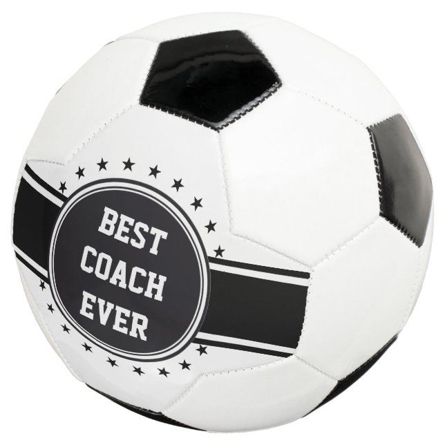 Bola De Futebol Botão e estrelas preto + seu backgr. & ideias (Três quartos)