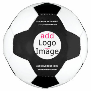 Bola De Futebol Branco preto profissional personalizável