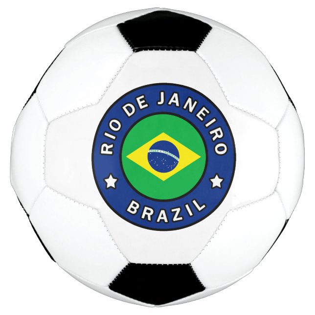 Bola De Futebol Brasil do Rio de Janeiro (Frente)
