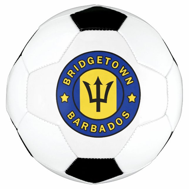 Bola De Futebol Bridgetown Barbados (Frente)
