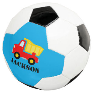 Bola De Futebol Brinquedo personalizado caminhão vermelho fofo par