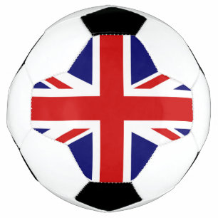 Bola De Futebol British Union Jack Flag
