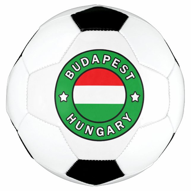 Bola De Futebol Budapest Hungria (Frente)