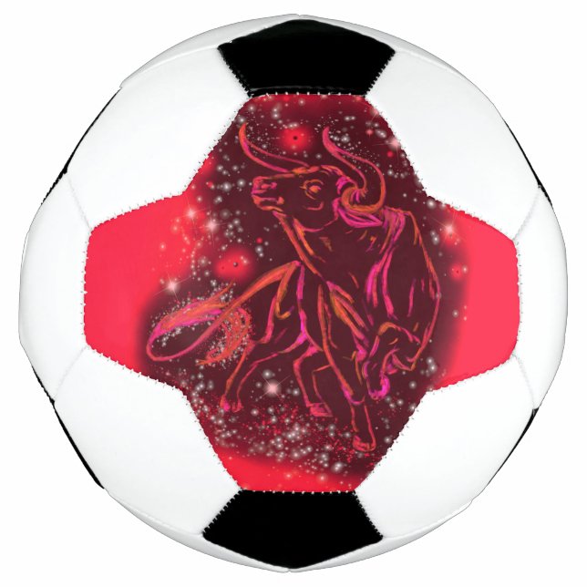 Bola De Futebol Bull Running Soccer Ball (Frente)