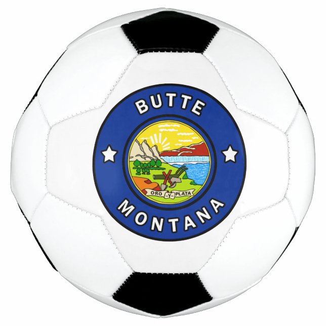 Bola De Futebol Butte Montana (Frente)