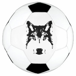 Bola De Futebol Cabeça de lobo