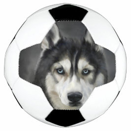 Bola De Futebol Cachorro Husky Cachorro Grande Animal Pet