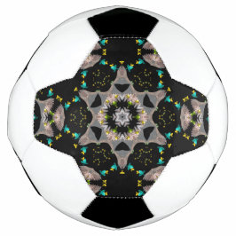 Bola De Futebol Calidoscópio Noturno de Veludo